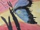 Schilderij 'vlinder'
