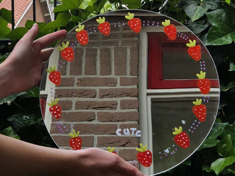 Spiegel 'aardbei'